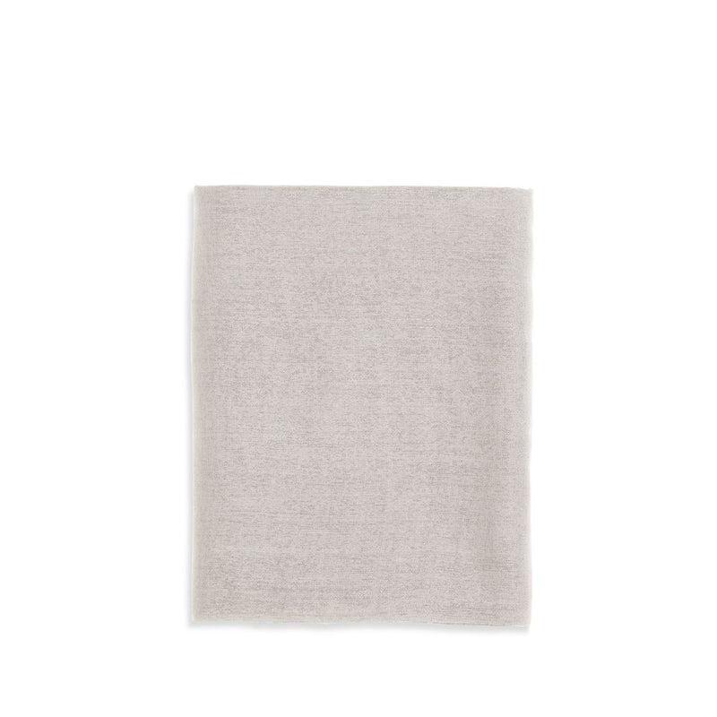 Brunello Cucinelli Beige Cashmere and Silk Scarf