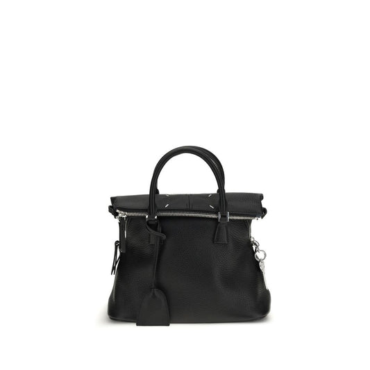 Sac bandoulière Margiela Bos Taurus en cuir de veau noir