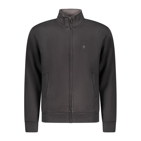 Coveri Moving Black Cotton Men's Sweatshirt - Stylish & Comfortable