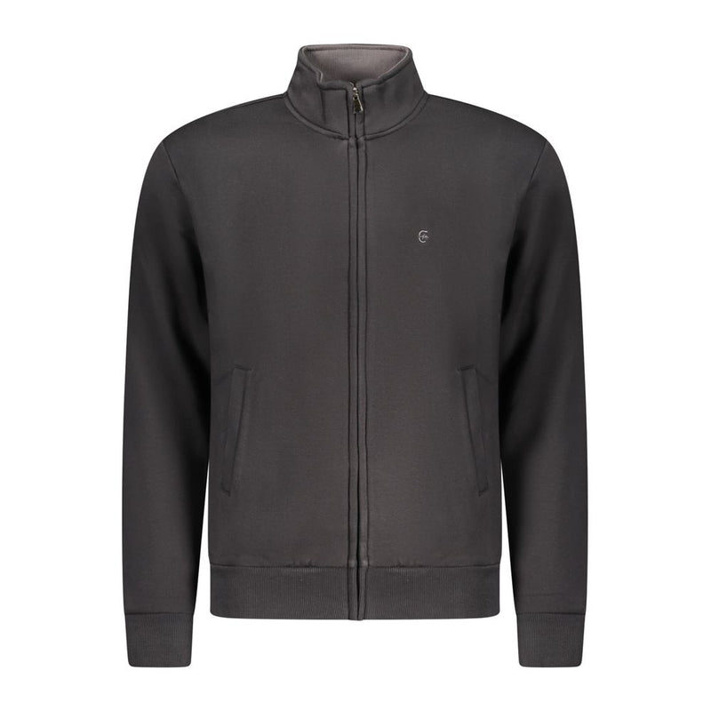 Coveri Moving Black Cotton Men's Sweatshirt - Stylish & Comfortable