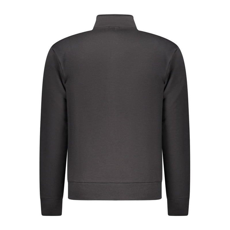 Coveri Moving Black Cotton Men's Sweatshirt - Stylish & Comfortable
