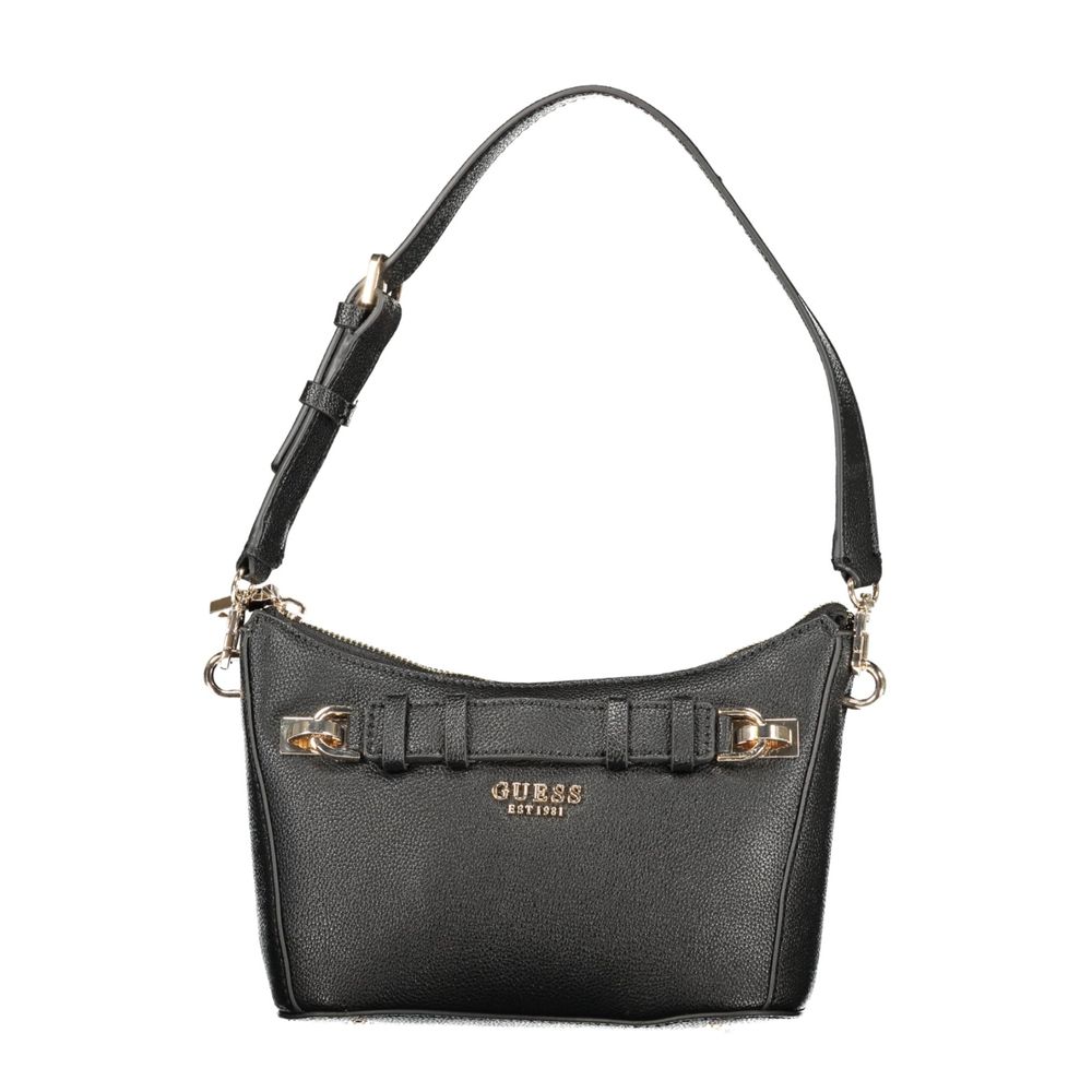 Guess Jeans Black Polyurethane Women's Tote Bag