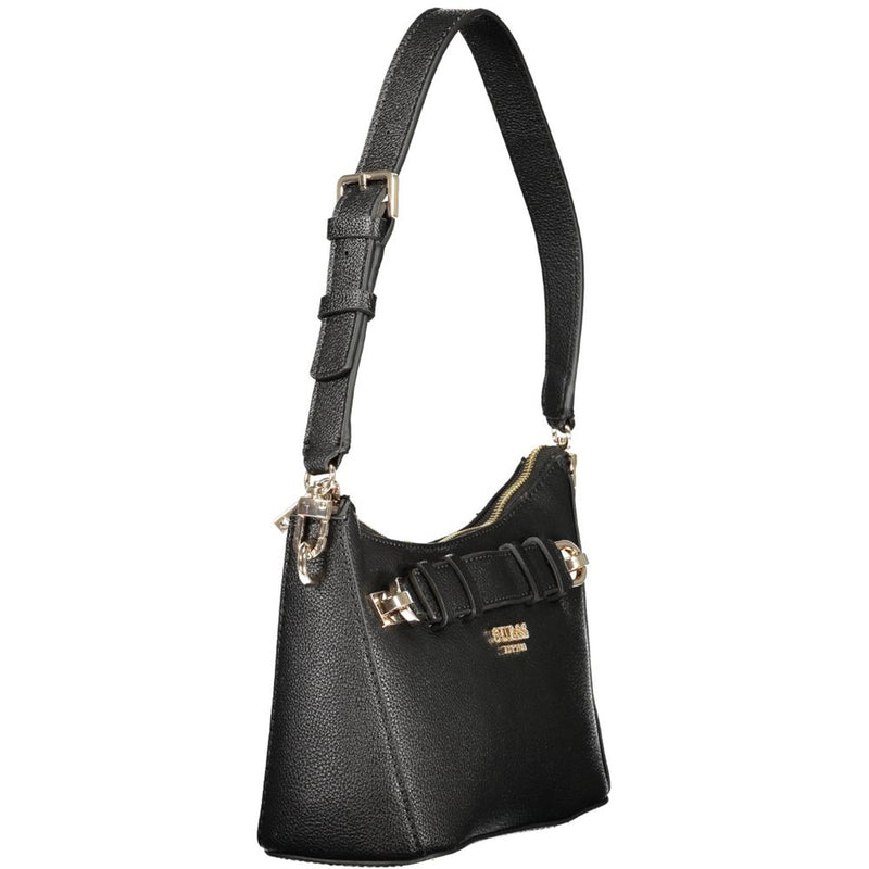Guess Jeans Black Polyurethane Women's Tote Bag