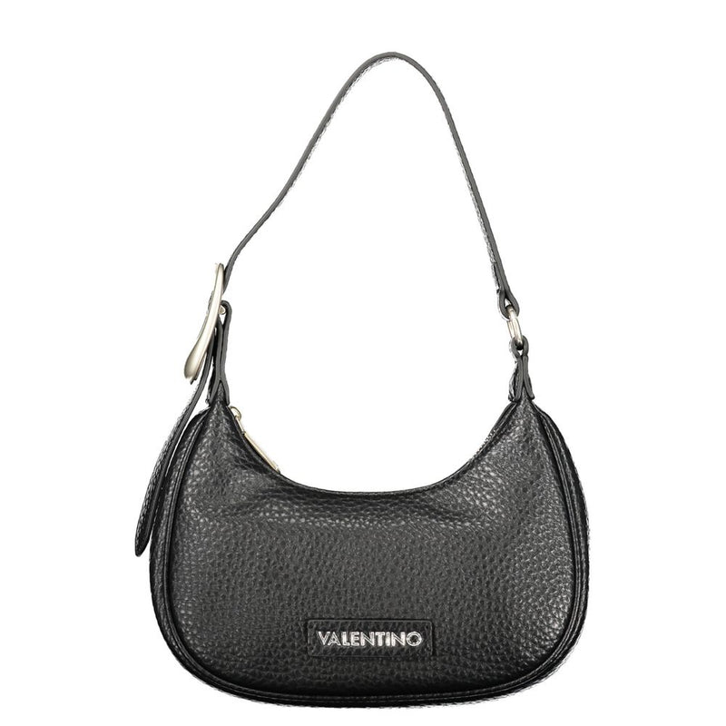 Mario Valentino Black Polyurethane Handbag for Women