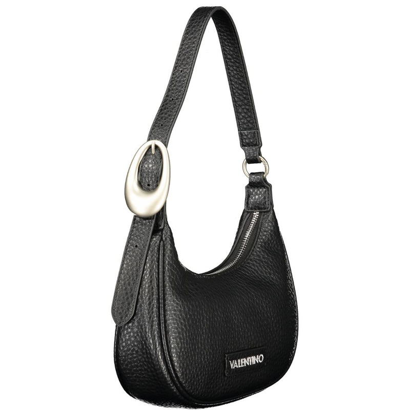Mario Valentino Black Polyurethane Handbag for Women