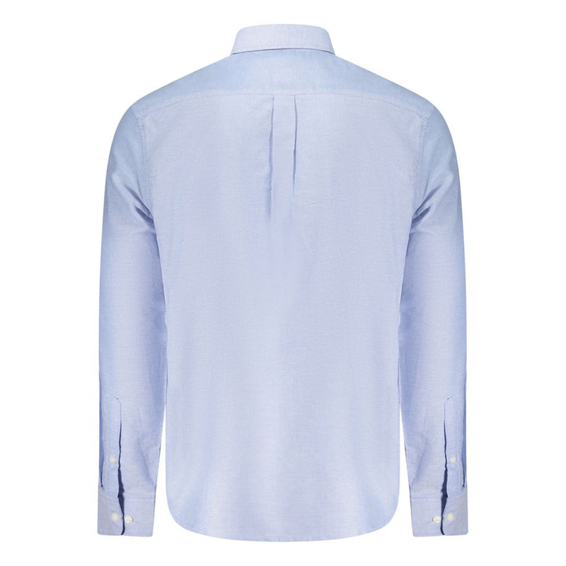 Norway 1963 Azzurro Cotton Men's Shirt - Stylish & Versatile
