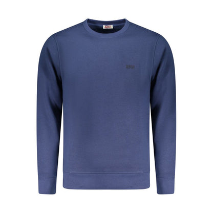 Rifle Blue Cotton Men Sweatshirt