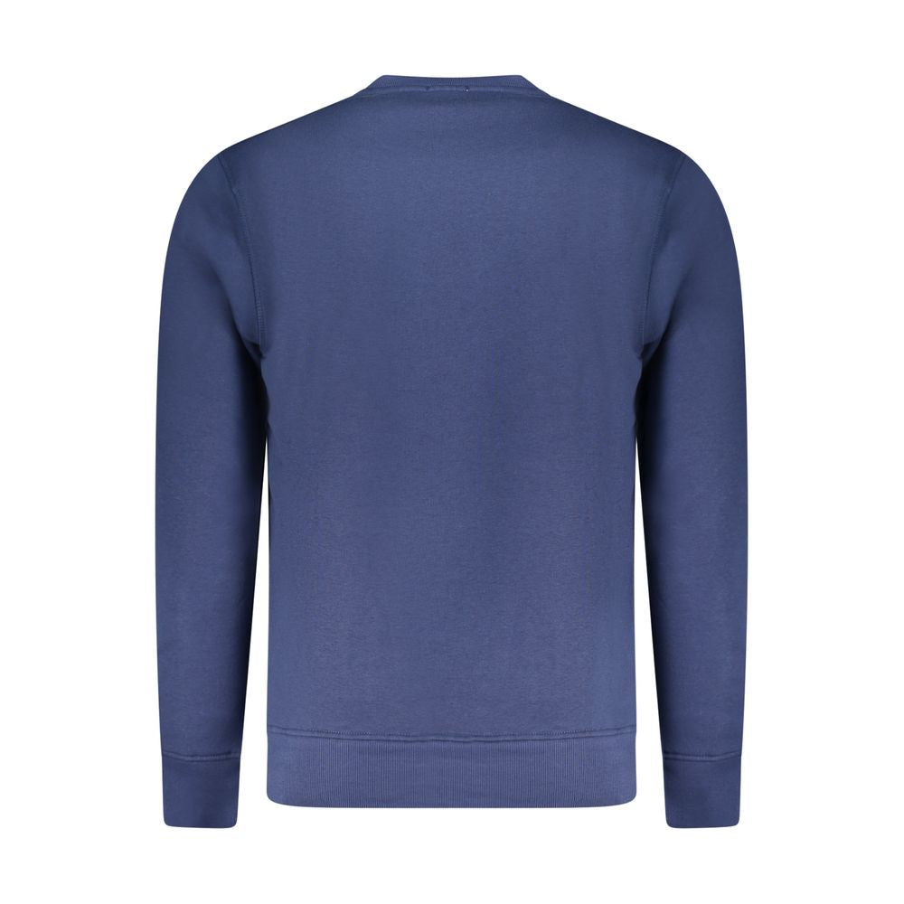 Rifle Blue Cotton Sweatshirt for Men - Stylish Comfort