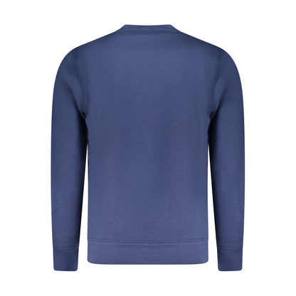 Rifle Blue Cotton Men Sweatshirt