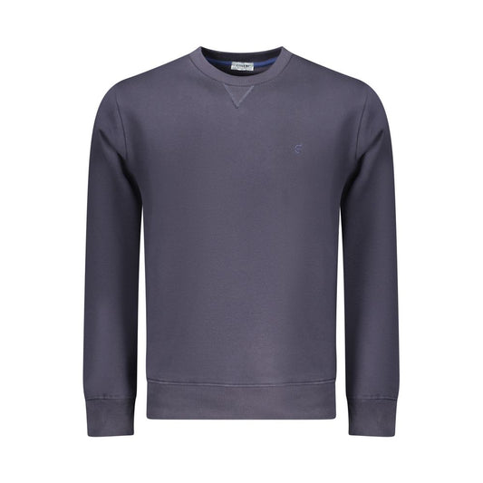 Coveri Moving Blue Cotton Men's Sweatshirt - Comfort & Style
