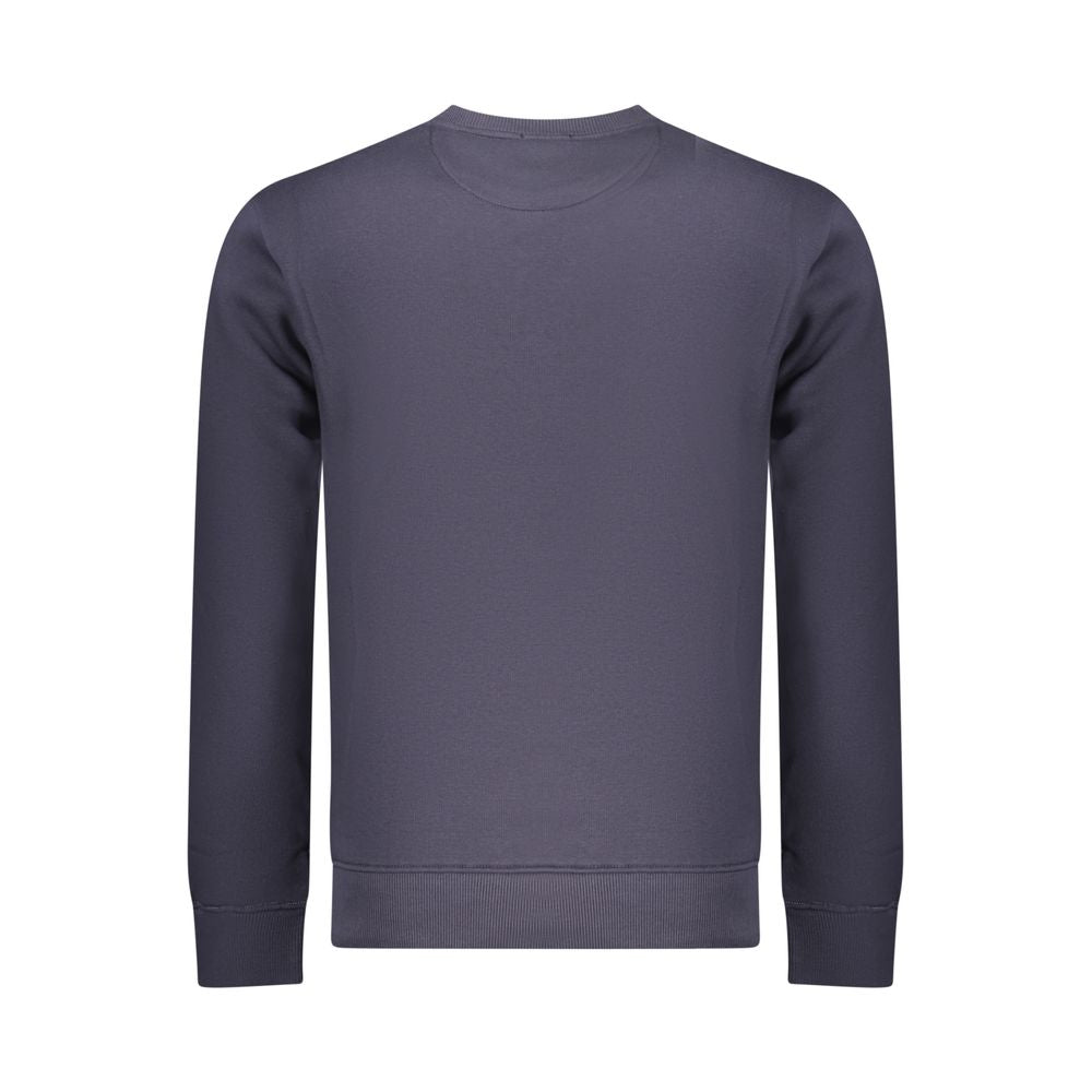Coveri Moving Blue Cotton Men's Sweatshirt - Comfort & Style