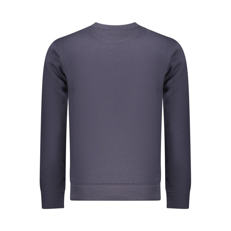 Coveri Moving Blue Cotton Men's Sweatshirt - Comfort & Style