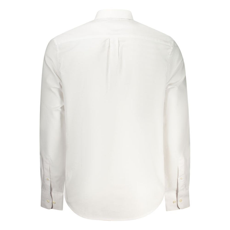 Norway 1963 Bianco Cotton Men's Shirt - Classic Elegance