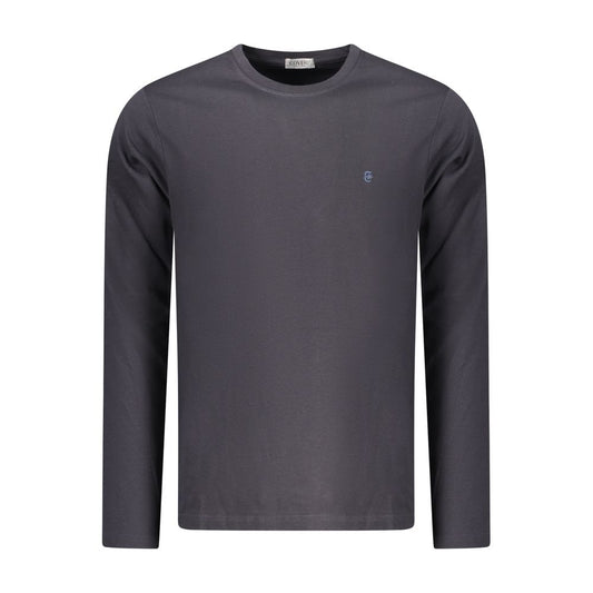 Coveri Moving Blu Cotton Men's T-Shirt - Sophisticated Casual Wear