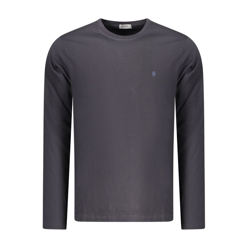 Coveri Moving Blu Cotton Men's T-Shirt - Stylish Comfort