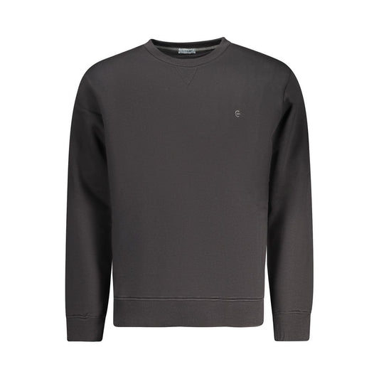 Coveri Moving Black Cotton Men's Sweatshirt - Stylish and Comfortable
