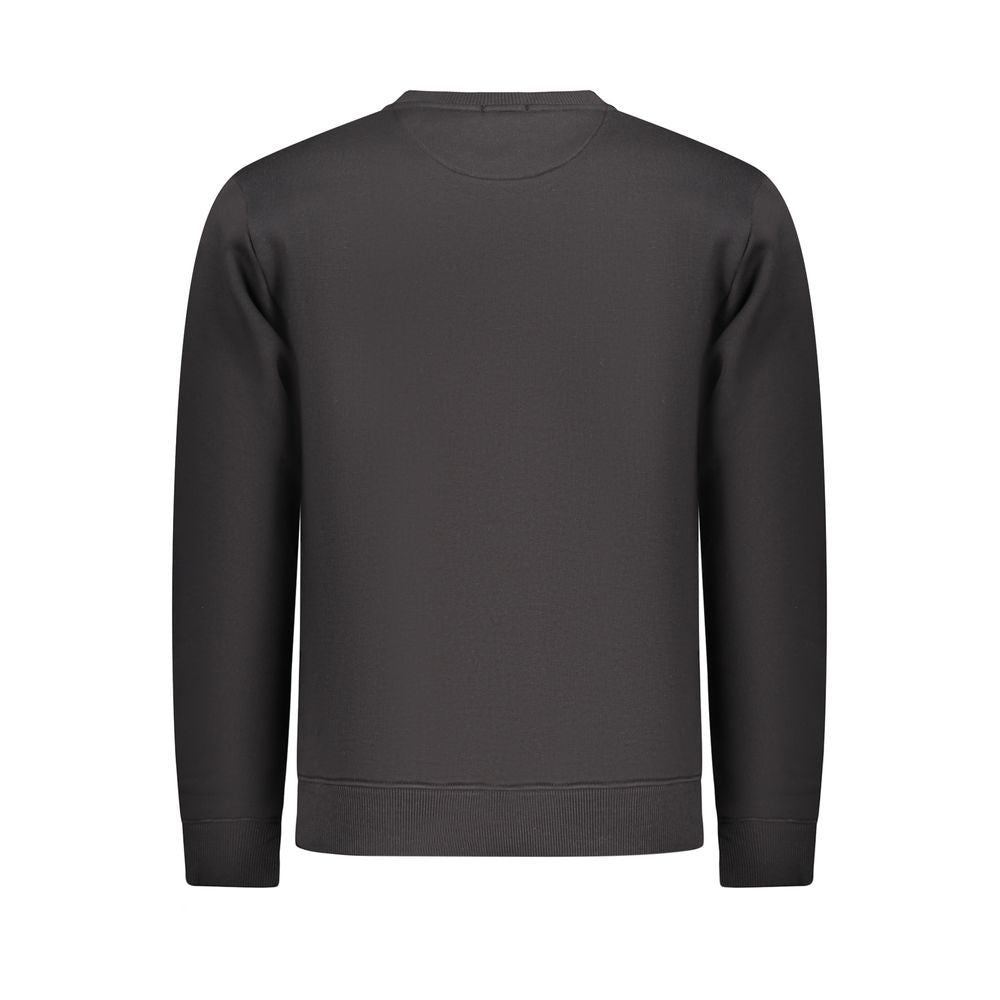 Coveri Moving Black Cotton Men's Sweatshirt - Stylish and Comfortable