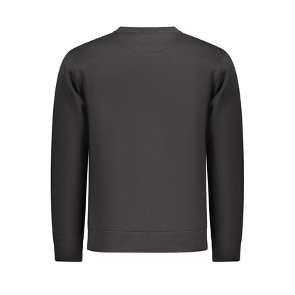 Sweat-shirt Coveri Moving en coton noir pour homme