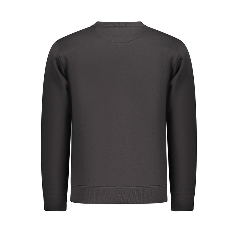 Coveri Moving Black Cotton Men's Sweatshirt - Stylish and Comfortable