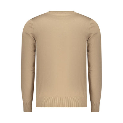 Rifle Beige Viscosa Mens Sweater