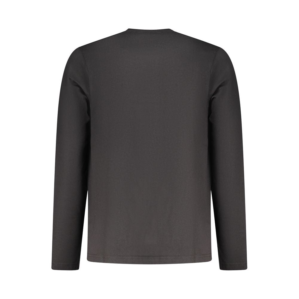 Coveri Moving Marrone Viscosa Homme T-Shirt Noir