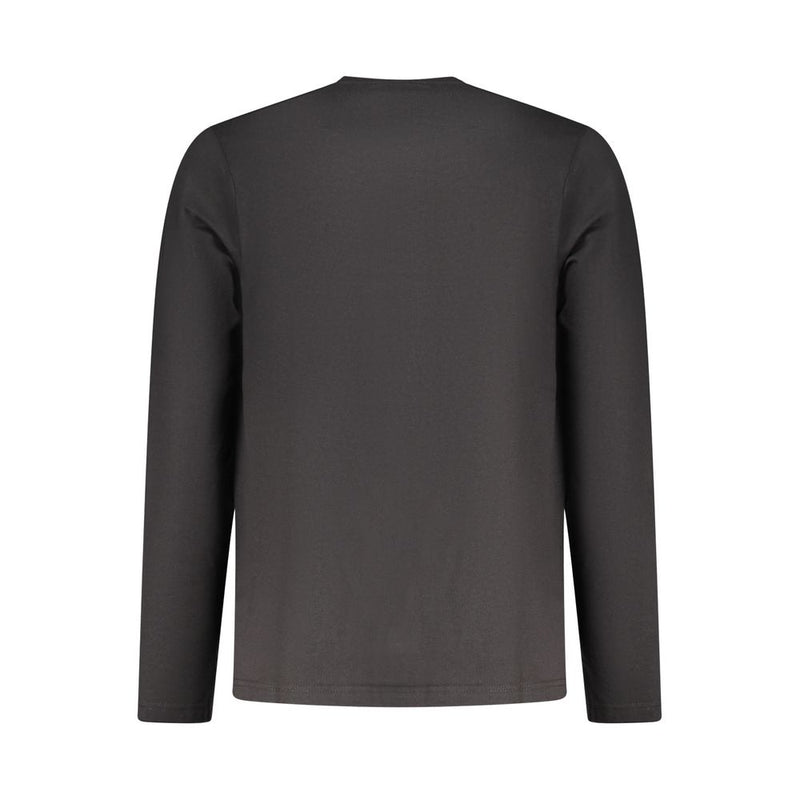 Coveri Moving Marrone Viscosa Homme T-Shirt Noir