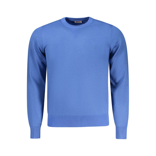 Pull homme Rifle Blu en viscose