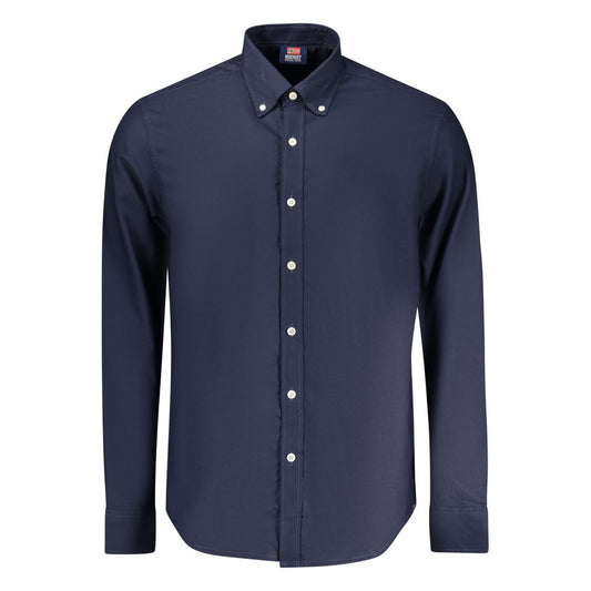 Norway 1963 Blue Cotton Shirt for Men