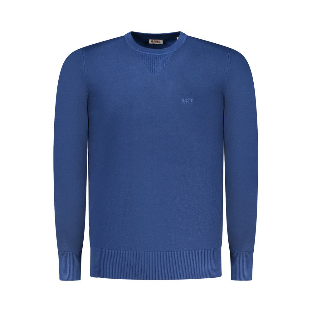Rifle Blu Viscosa Uomo Maglia - Élégance et Confort