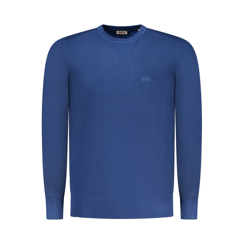 Rifle Blu Viscosa Uomo Maglia - Élégance et Confort