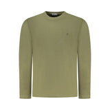 Coveri Moving Green Cotton Men's T-Shirt - Italian Luxury