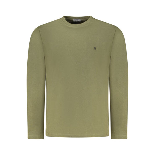 Coveri Moving Green Cotton Men's T-Shirt