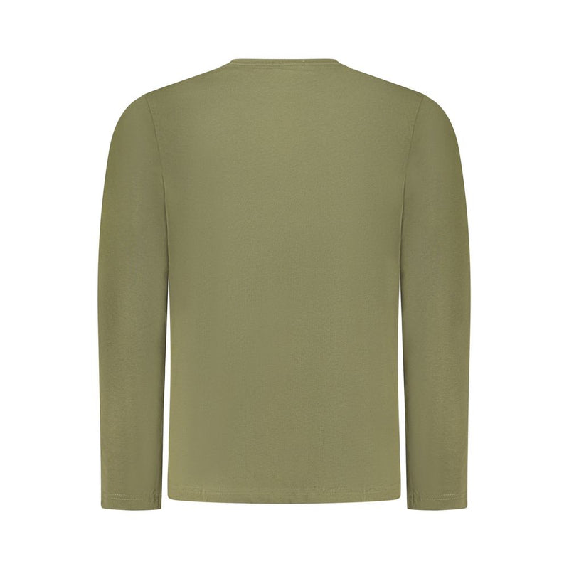 Coveri Moving Green Cotton Men's T-Shirt - Italian Luxury