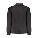Coveri Moving Black Cotton Men's Sweatshirt - Urban Style