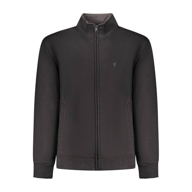 Coveri Moving Black Cotton Men's Sweatshirt - Urban Style