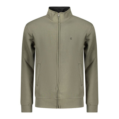 Sweat-shirt en coton vert Coveri Moving