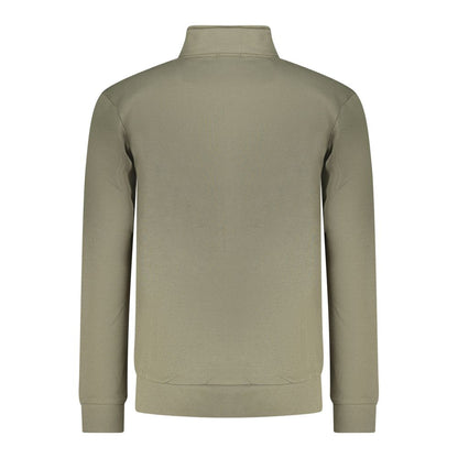 Sweat-shirt en coton vert Coveri Moving