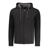 Coveri Moving Black Cotton Men Sweatshirt