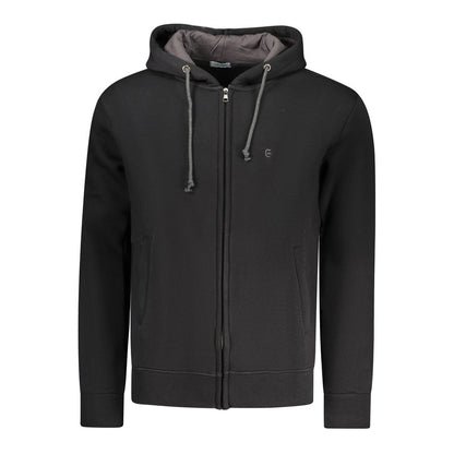 Sweat-shirt Coveri Moving en coton noir pour homme