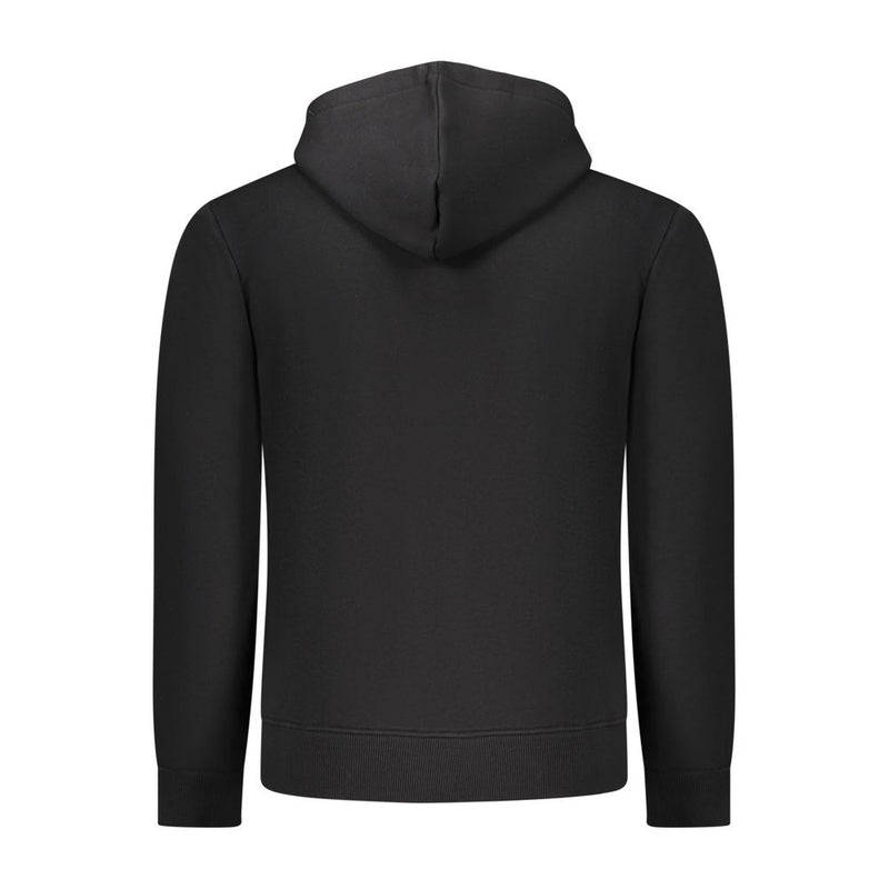 Coveri Moving Black Cotton Men Sweatshirt