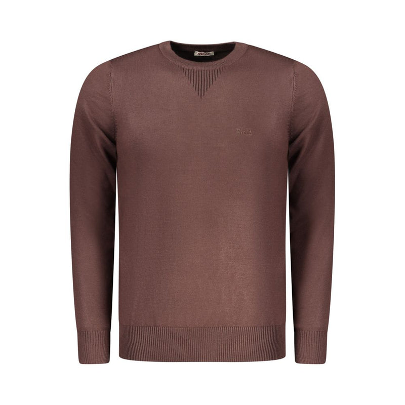 Rifle Marrone Viscosa Men Sweater - Élégance et Confort