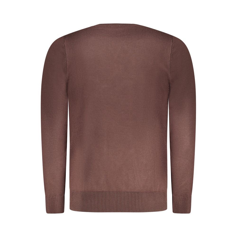 Rifle Marrone Viscosa Men Sweater - Élégance et Confort