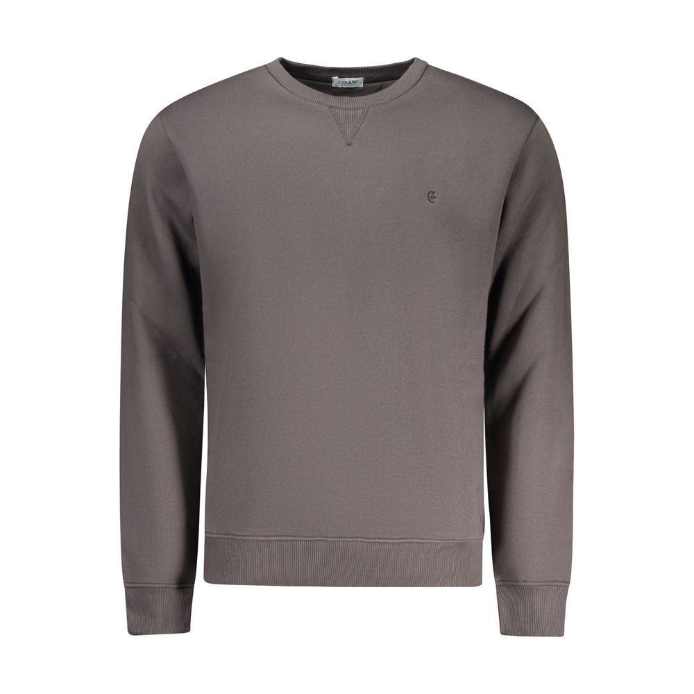 Sweat-shirt Coveri Moving en coton gris pour homme