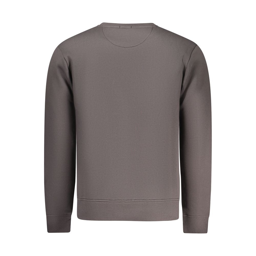 Sweat-shirt Coveri Moving en coton gris pour homme