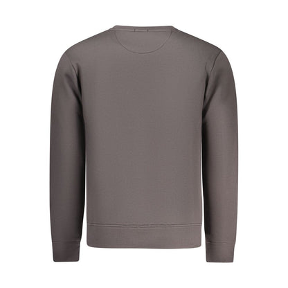 Sweat-shirt Coveri Moving en coton gris pour homme