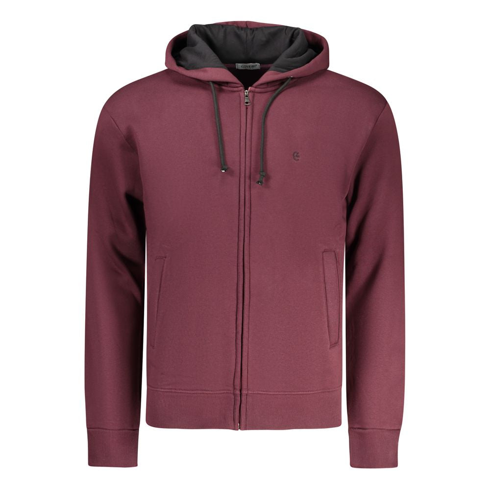 Coveri Moving Rosso Sweatshirt en Coton pour Homme