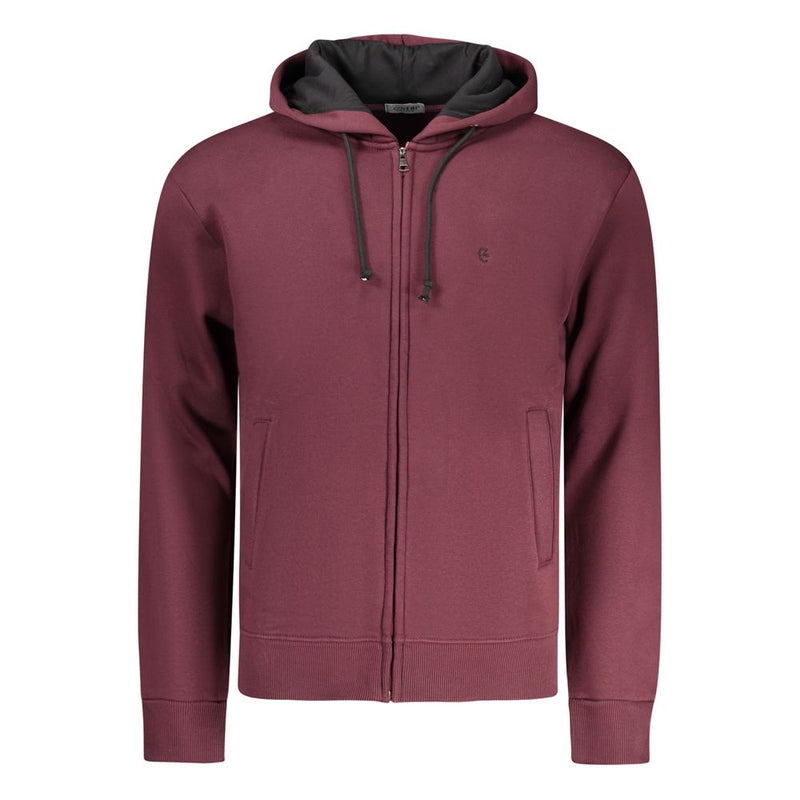 Coveri Moving Rosso Sweatshirt en Coton pour Homme