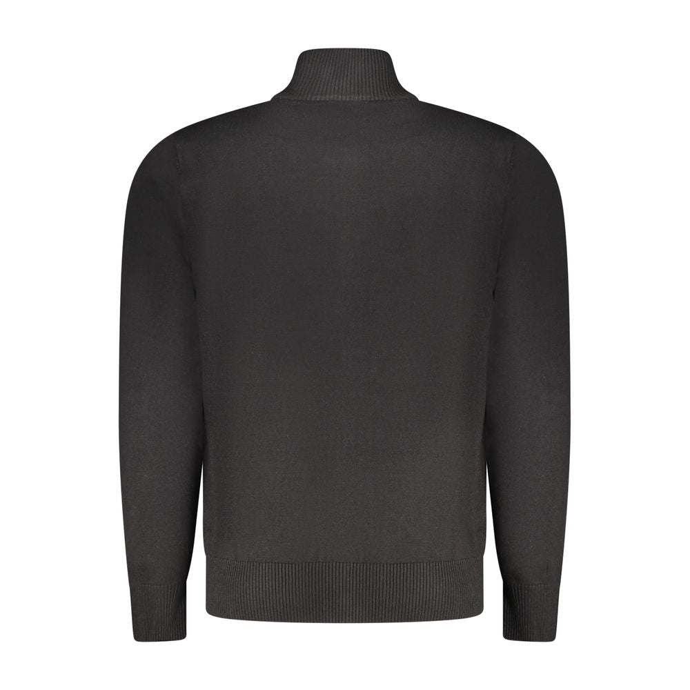 Coveri Moving Black Viscosa Men's Sweater