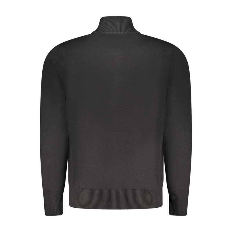 Coveri Moving Black Viscosa Men's Sweater