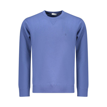 Sweat-shirt en coton bleu Coveri Moving